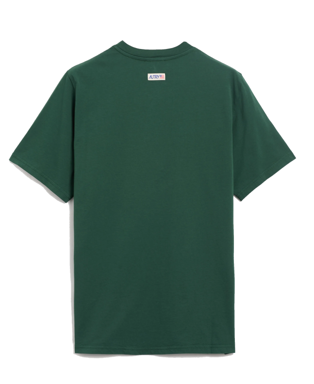 spezial madrid Autry Cotton Label Tee Green Descuento