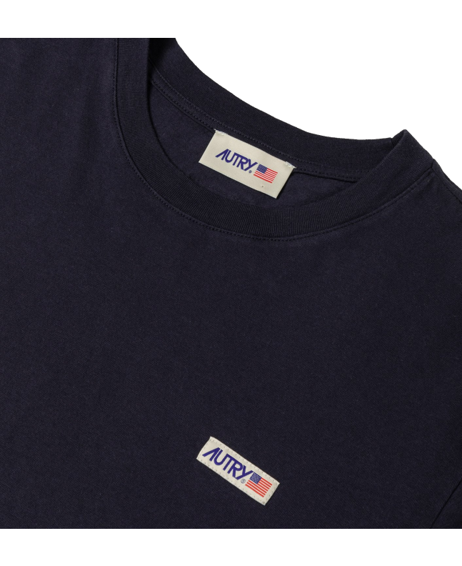 spezial madrid Autry Cotton Label Tee Navy Tienda