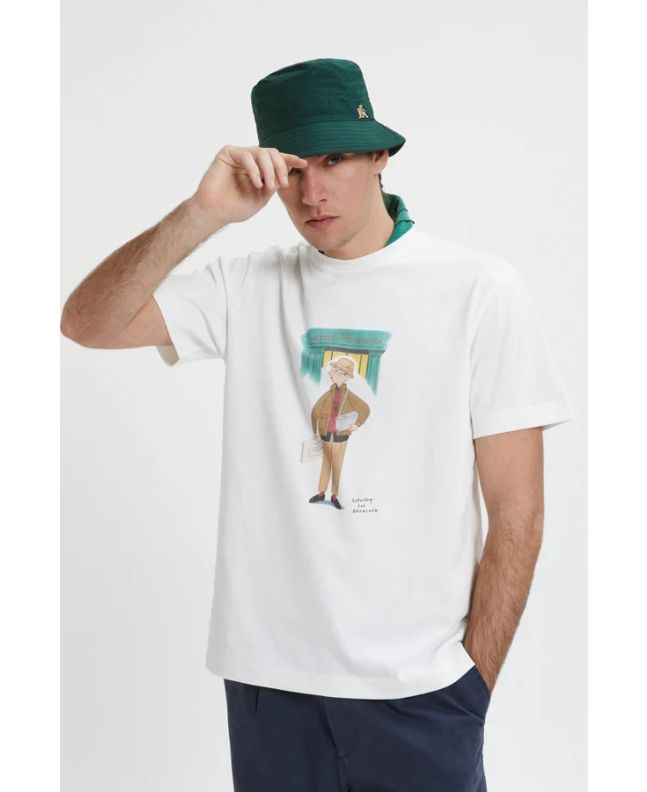 spezial madrid Baracuta Slowboy Colourman Tee Off White Tienda