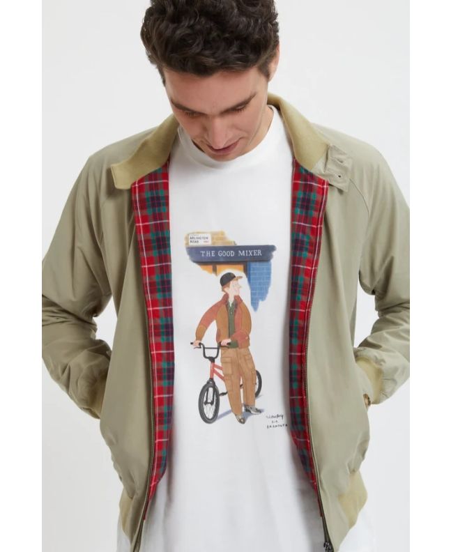 spezial madrid Baracuta Slowboy Arlington Tee Off White Liquidación