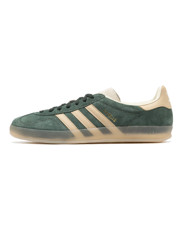 spezial madrid Adidas Gazelle Indoor Shadow Green Sand & White Envío gratis