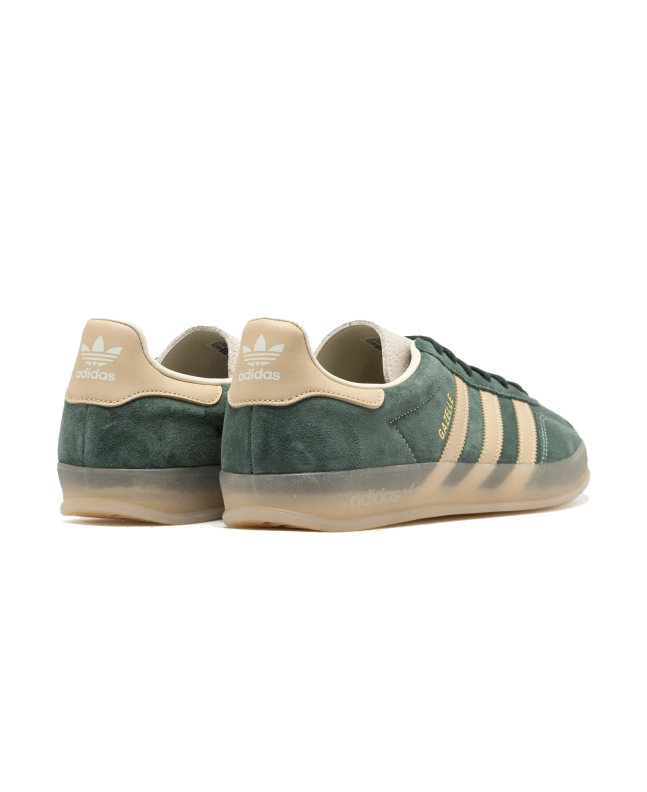 spezial madrid Adidas Gazelle Indoor Shadow Green Sand & White Envío gratis