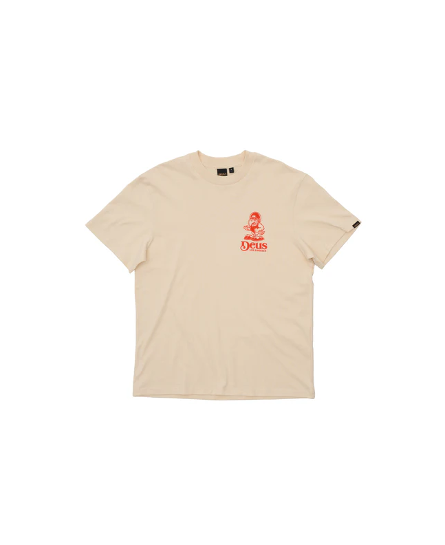 spezial madrid Deus Ex Machina Raptor Tee Dirty White