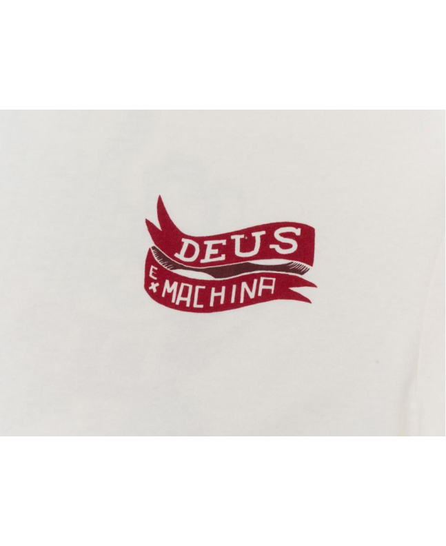 spezial madrid Camiseta Deus Ex Machina Jailer Sappy Tee White Últimos 2 días