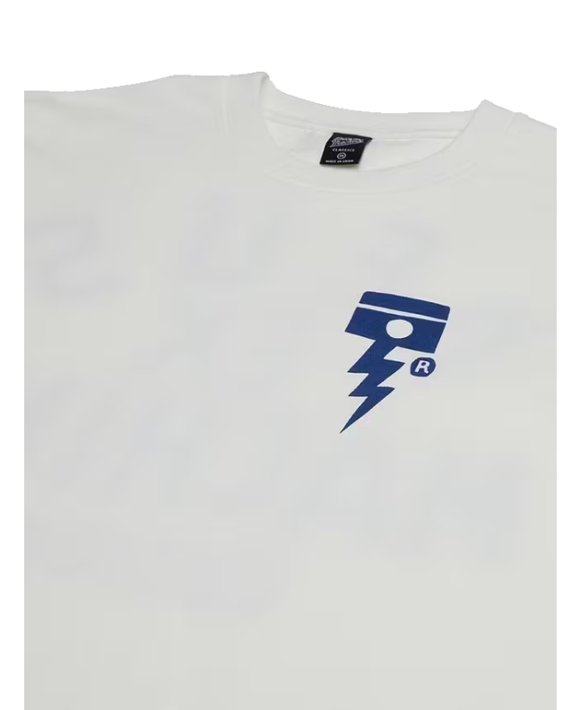 spezial madrid Deus Ex Machina Pisstin Tee Vintage White Último día