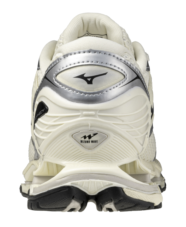 spezial madrid Mizuno Wave Prophecy LS Pristine Black & Silver Oferta especial de fábrica
