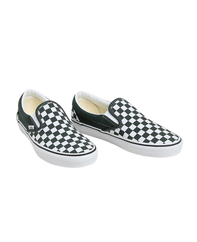 spezial madrid Vans UA Classic Slip On 98 DX Checkboard Scarab & Green Solo queda un día