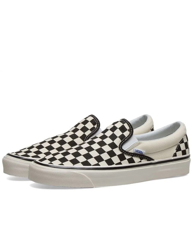 spezial madrid Vans UA Classic Slip On 98 DX Checkboard Black & White