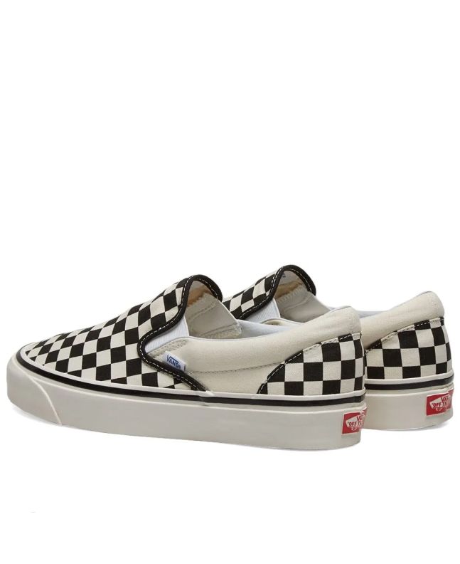 spezial madrid Vans UA Classic Slip On 98 DX Checkboard Black & White Liquidación