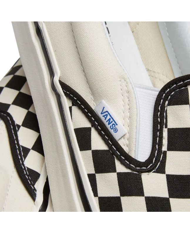 spezial madrid Vans UA Classic Slip On 98 DX Checkboard Black & White Liquidación