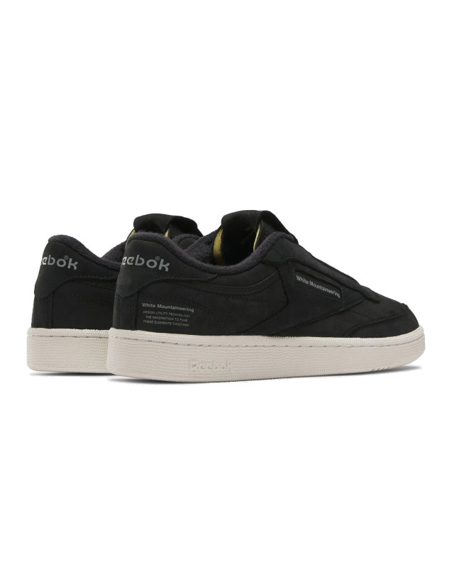 spezial madrid Reebok x White Mountaneering Club C 85 Sneakers Black Chalk & Grey Precios de Black Friday