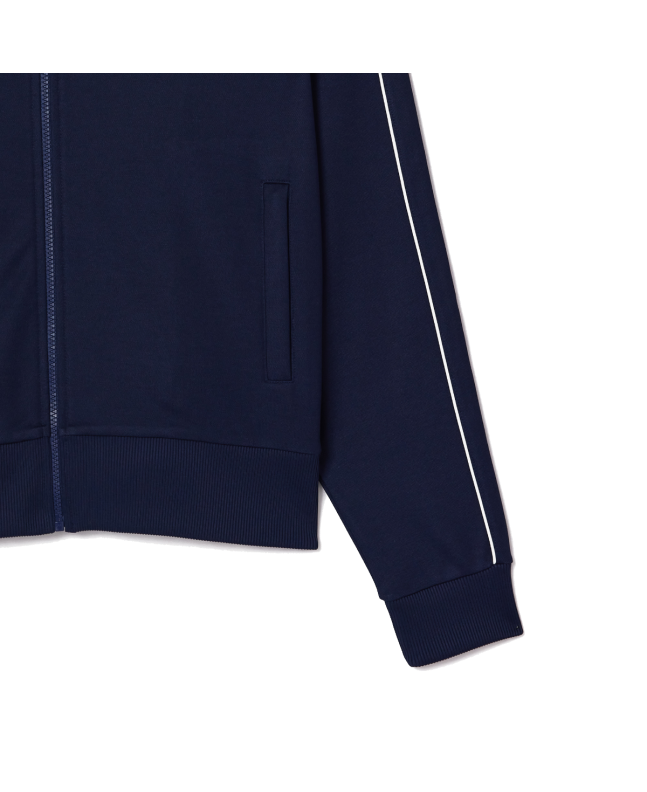 spezial madrid Lacoste Original Paris Pique Track Jacket Navy Blue Última moda