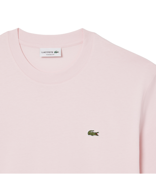 spezial madrid Lacoste Classic Fit Cotton Knit Tee Light Pink 2025