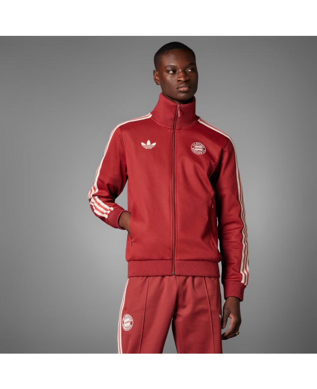 spezial madrid Adidas FC Bayern Beckenbauer Track Top Mystery Red Rebajas