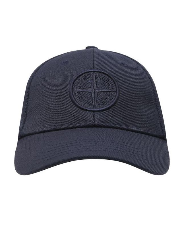 spezial madrid Stone Island 99661 Cotton Cap Navy Blue Envío gratis