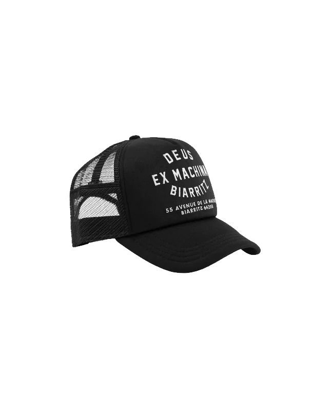 spezial madrid Deus Ex Machina Biarritz Address Trucker Black