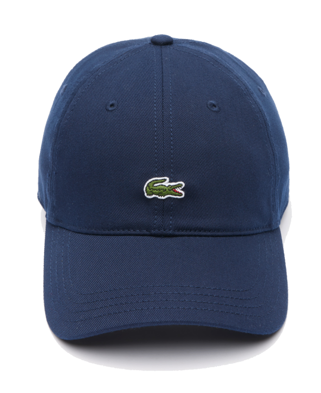 spezial madrid Lacoste Eco Friendly Cotton Cap Navy Blue Outlet