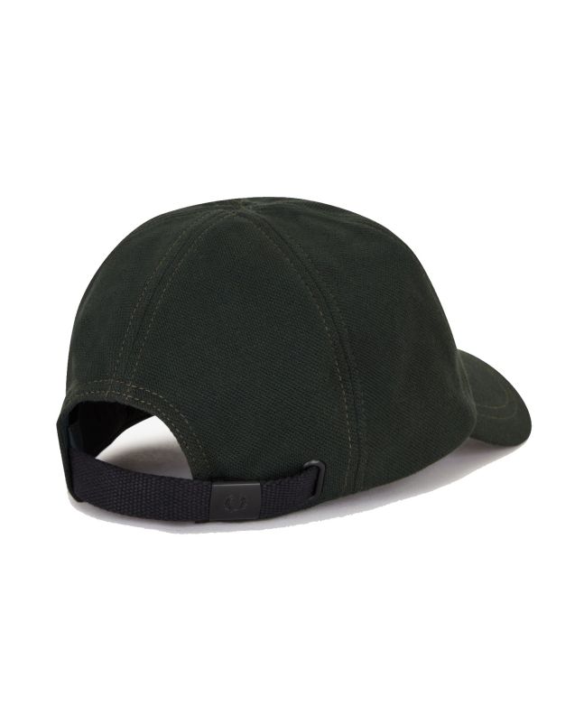 spezial madrid Fred Perry Classic Pique Cap Night Green & Light Rust Outlet online
