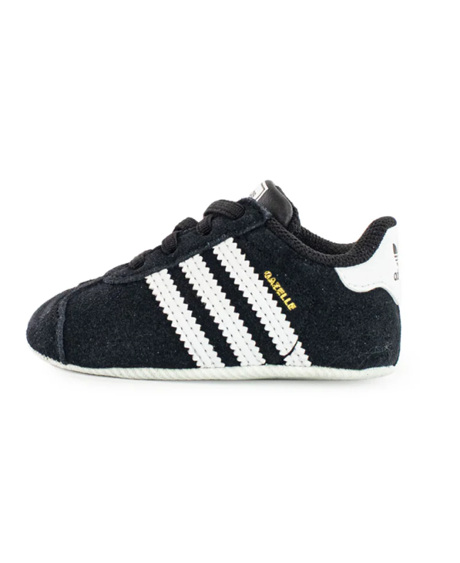 spezial madrid Adidas Gazelle Crib Core Black Cloud White & Cloud White En oferta