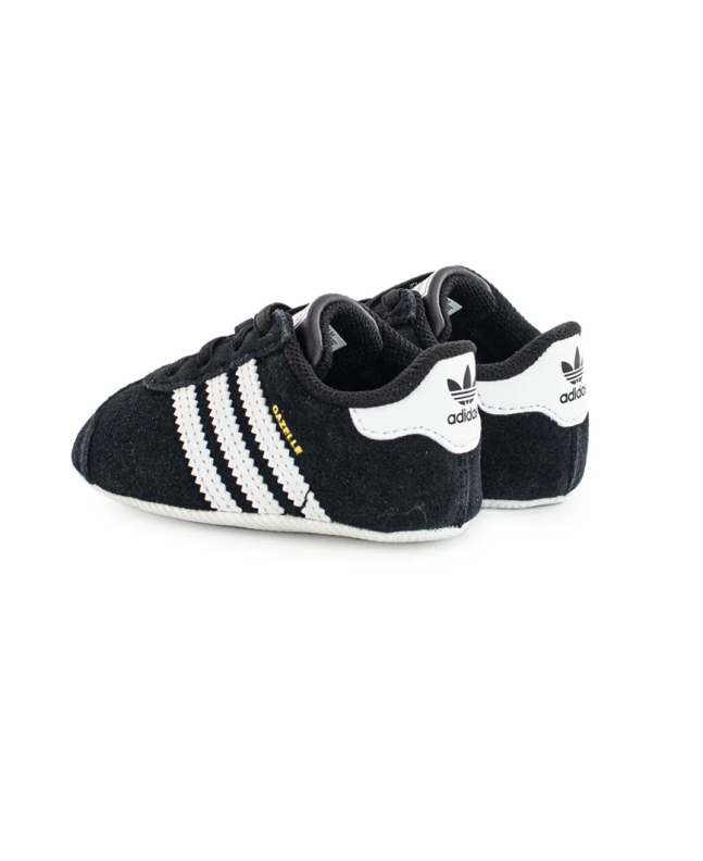 spezial madrid Adidas Gazelle Crib Core Black Cloud White & Cloud White En oferta