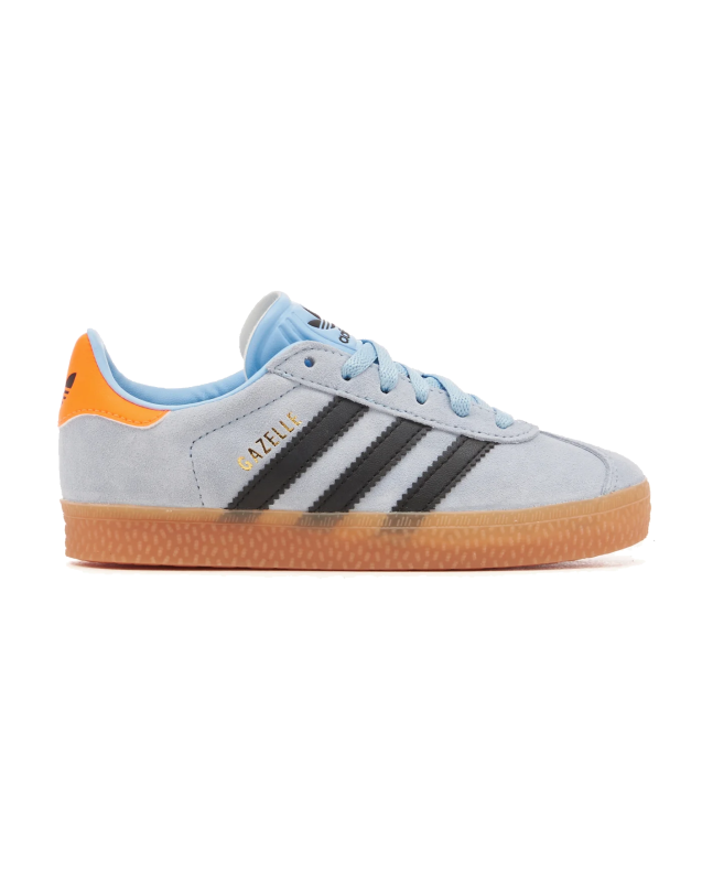 spezial madrid Adidas Gazelle OG Junior Clear Sky Core Black & Solar Orange Rebajas de fábrica
