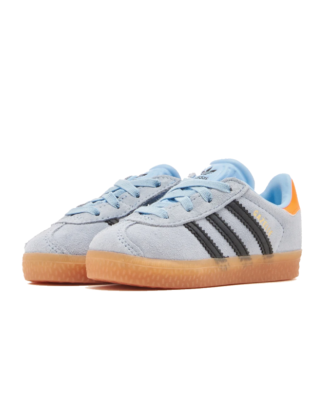 spezial madrid Adidas Gazelle OG Junior Clear Sky Core Black & Solar Orange