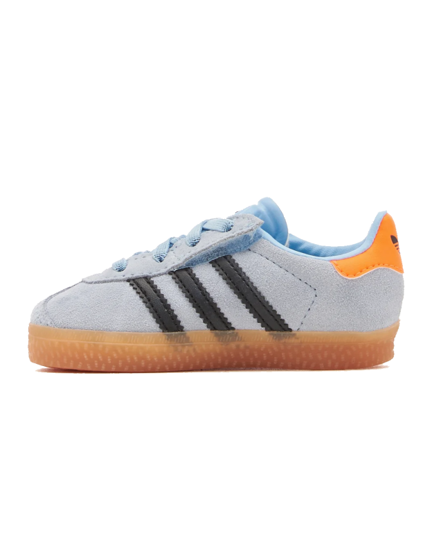 spezial madrid Adidas Gazelle OG Junior Clear Sky Core Black & Solar Orange Ventas relámpago