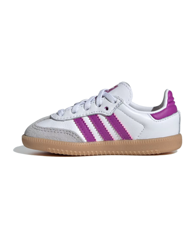 spezial madrid Adidas Samba OG Junior Cloud White Purple Burst & Gum Descuento