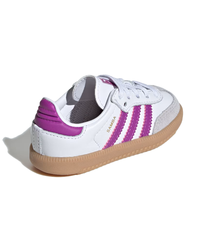 spezial madrid Adidas Samba OG Junior Cloud White Purple Burst & Gum Descuento
