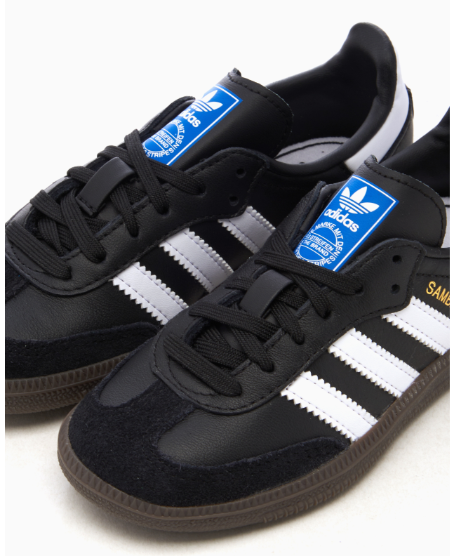 spezial madrid Adidas Samba OG Junior Black & White Tienda