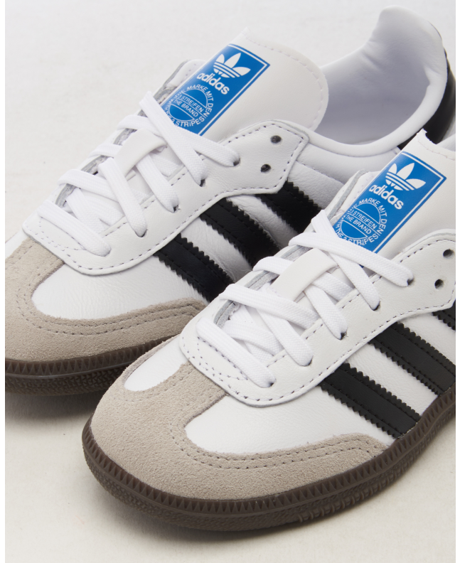 spezial madrid Adidas Samba OG Junior White & Black Liquidación