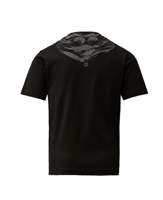 spezial madrid C.P. Company Kids Cotton Jersey 30/1 Goggle Tee Black Envío gratis