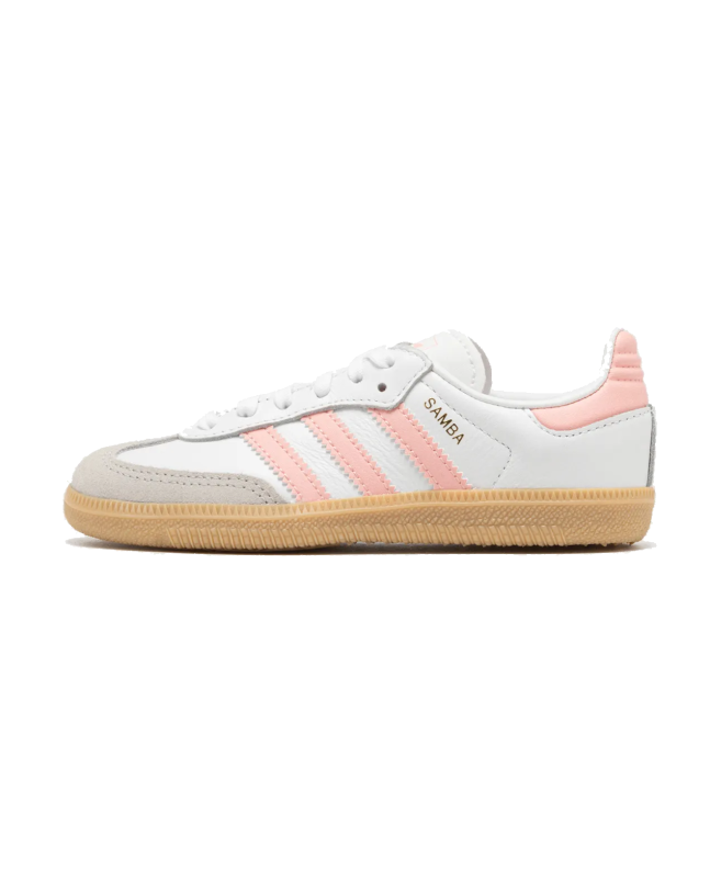 spezial madrid Adidas Samba OG Junior Cloud White Semi Pink Spark & Gum ÚLTIMAS EDICIONES