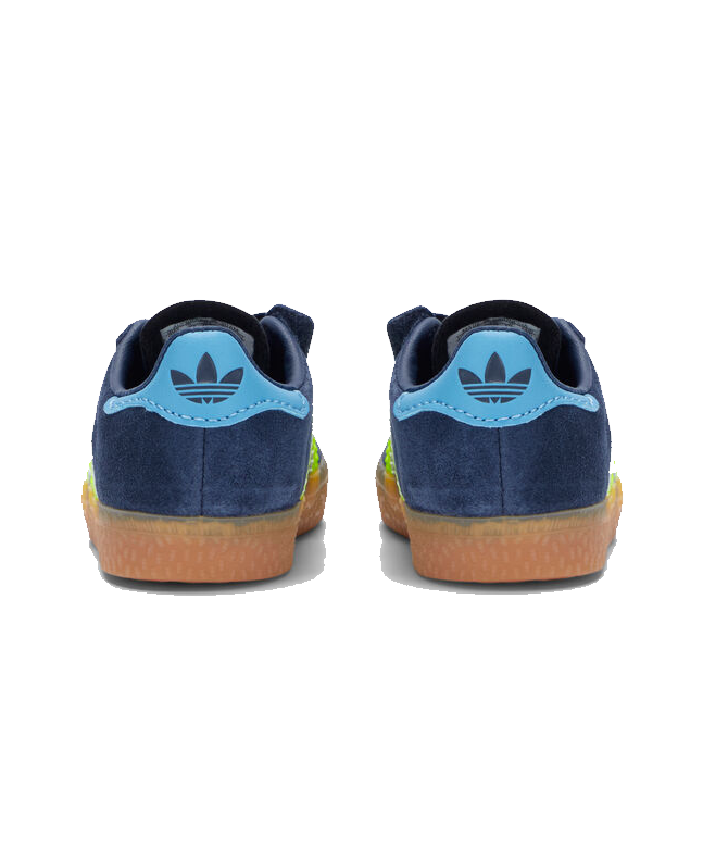 spezial madrid Adidas Gazelle OG Junior Night Indigo Solar Yellow & Light Blue Precio de fábrica