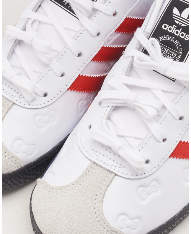 spezial madrid Adidas Gazelle X Hello Kitty Cloud White Red & Core Black Promoción por tiempo limitado