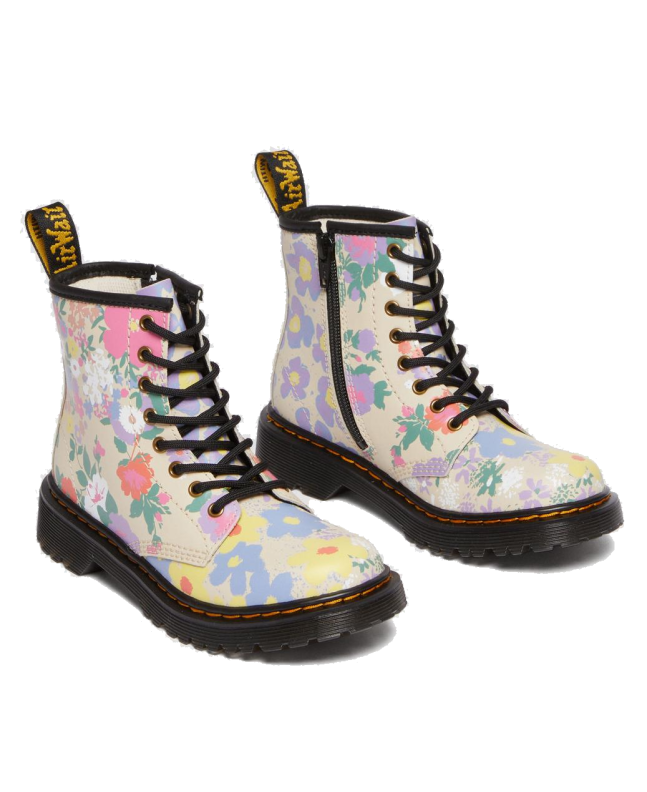 spezial madrid Dr. Martens 1460 Junior Floral Seasonal Print Beige Solo hoy