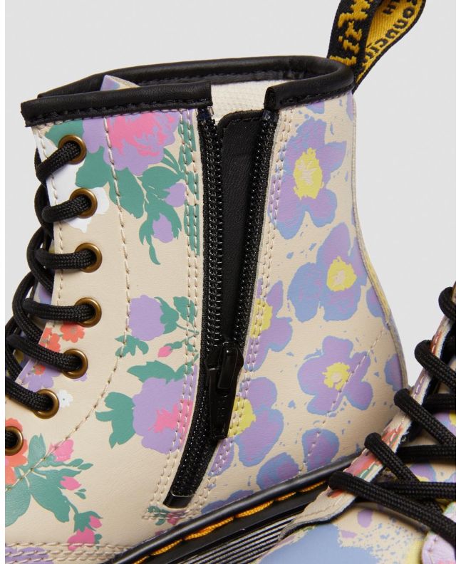spezial madrid Dr. Martens 1460 Junior Floral Seasonal Print Beige Solo hoy