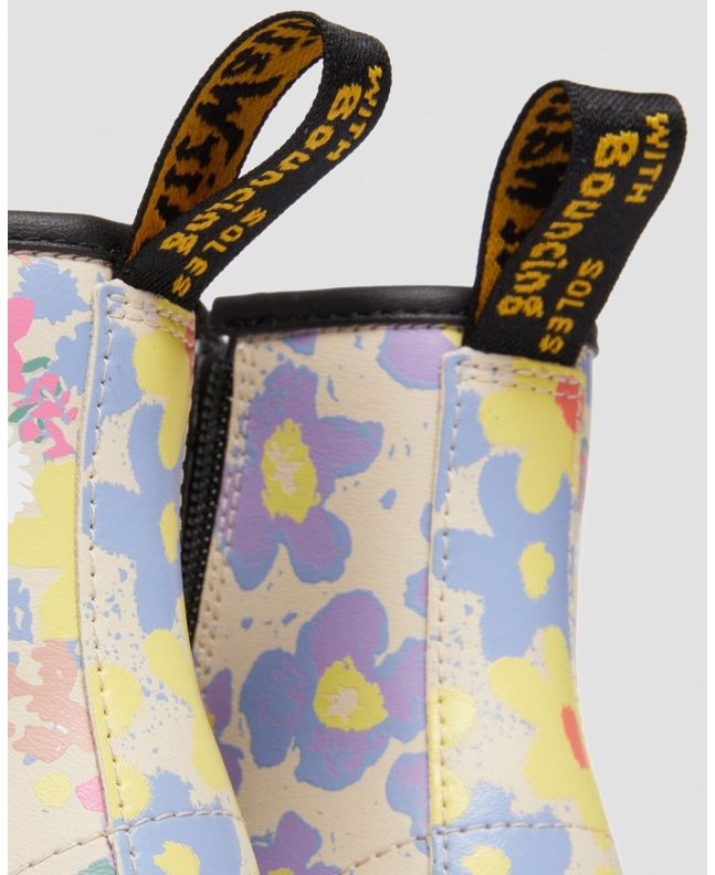 spezial madrid Dr. Martens 1460 Junior Floral Seasonal Print Beige Solo hoy