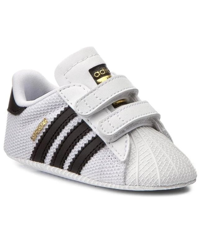 spezial madrid Adidas Superstar Crib White & Black Oferta especial de fábrica