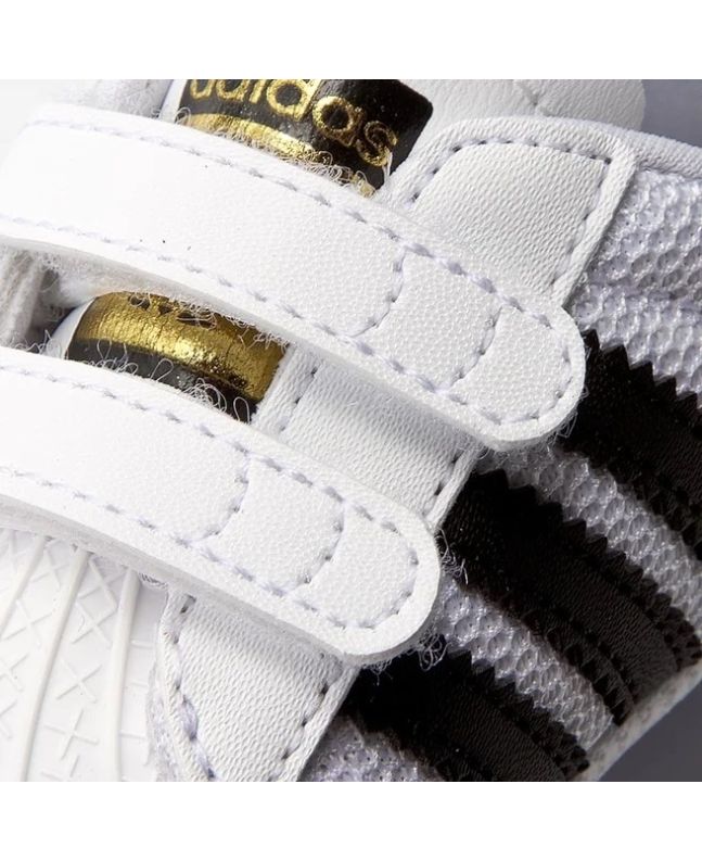 spezial madrid Adidas Superstar Crib White & Black Oferta especial de fábrica