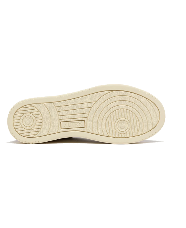 spezial madrid Autry Medalist Low Suede Leather Sneaker Suede White & Powder Tienda de fábrica