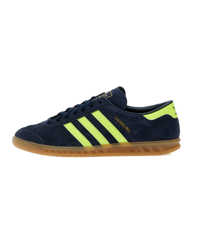 spezial madrid Adidas Hamburg Night Indigo Solar Yellow & Gold Metallic En oferta