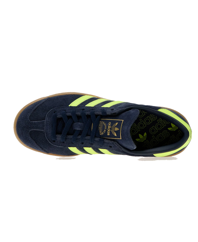 spezial madrid Adidas Hamburg Night Indigo Solar Yellow & Gold Metallic En oferta