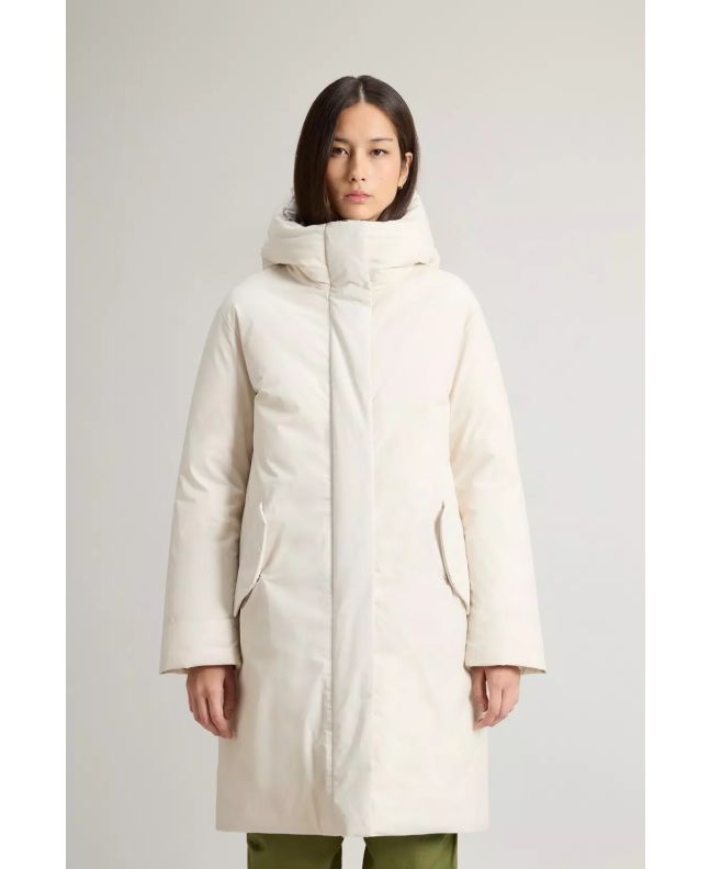 spezial madrid Woolrich W´s Luxury Cocoon Parka Milky Cream Descuentos del mes