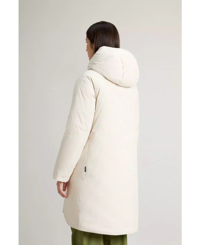 spezial madrid Woolrich W´s Luxury Cocoon Parka Milky Cream Descuentos del mes