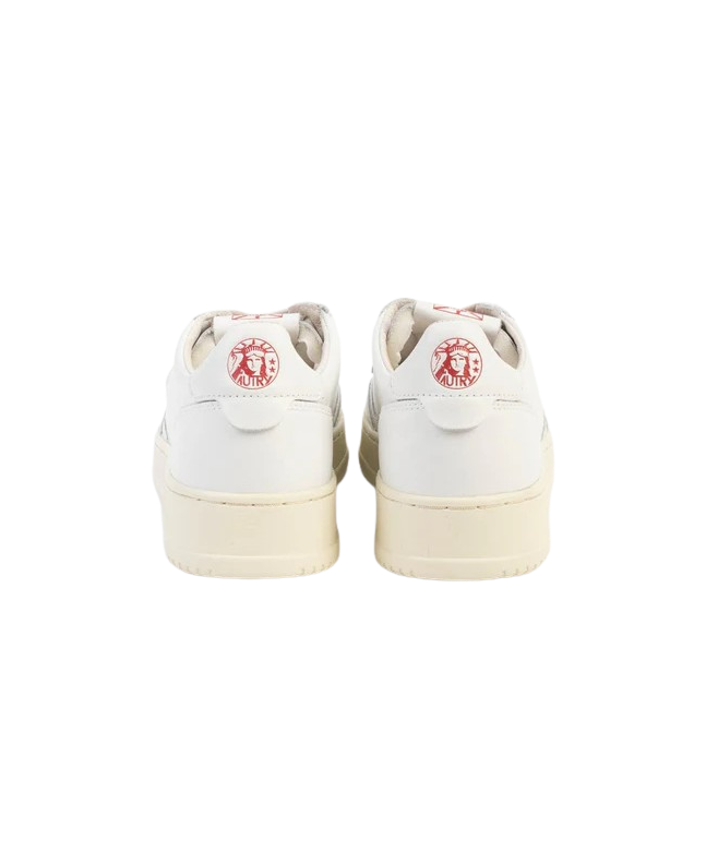 spezial madrid Autry Medalist Low Leather Sneakers Statue Of Liberty Logo White & Red Devoluciones gratuitas