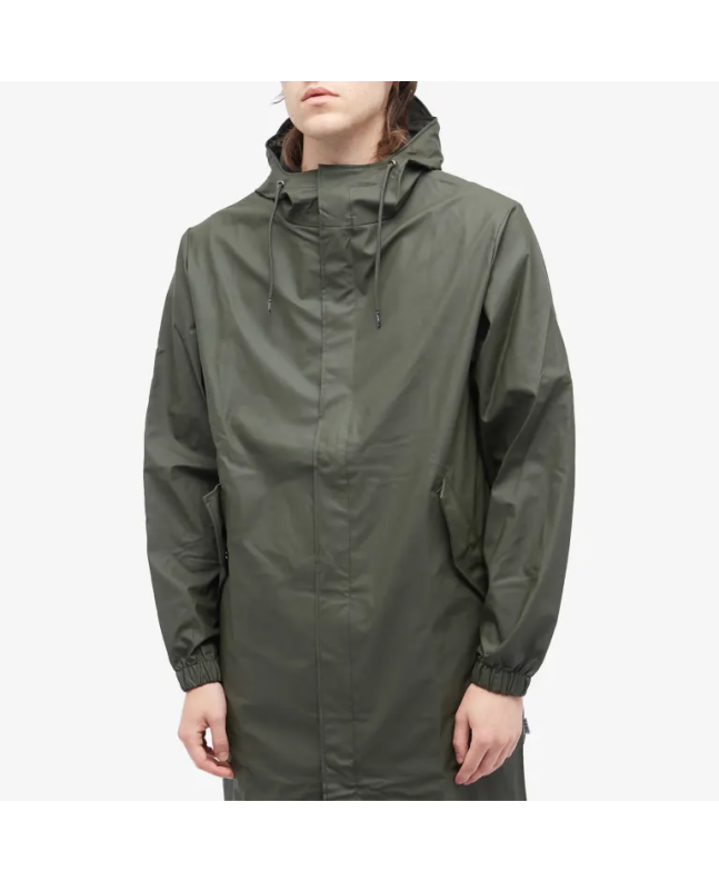 spezial madrid Rains Fishtail Parka Green Gran oferta