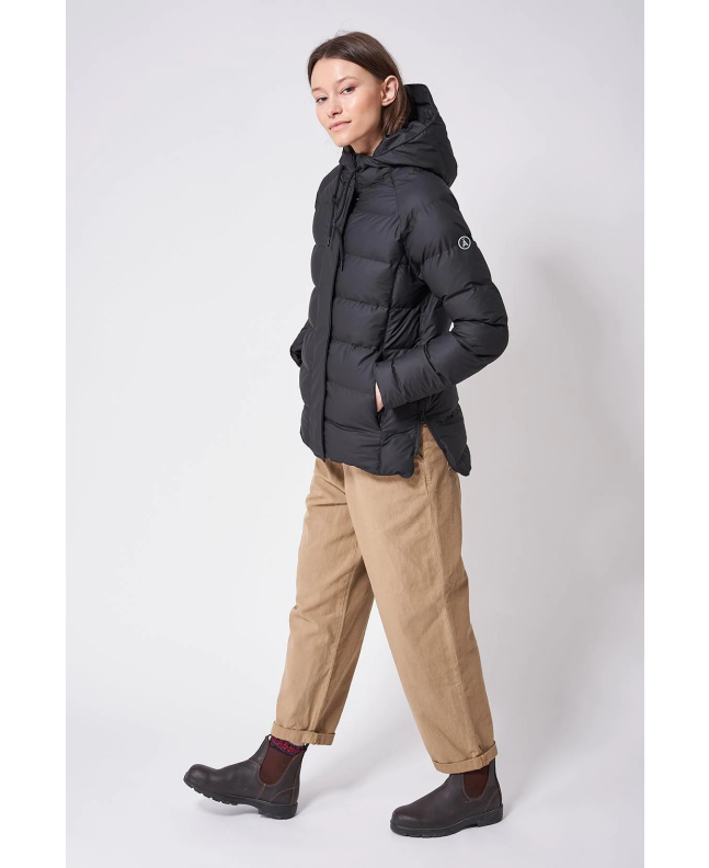 spezial madrid Tantä Äike Padded Waterproof Jacket Black Últimos 3 días