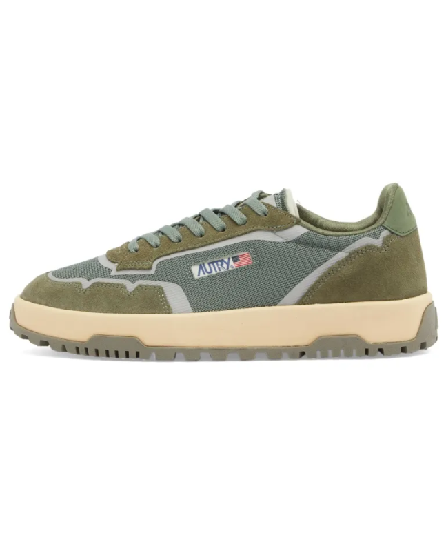 spezial madrid Aytry Wildpace Low Suede Sneakers Nabuk Schio & Military Promoción por tiempo limitado