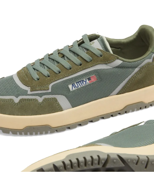 spezial madrid Aytry Wildpace Low Suede Sneakers Nabuk Schio & Military Promoción por tiempo limitado
